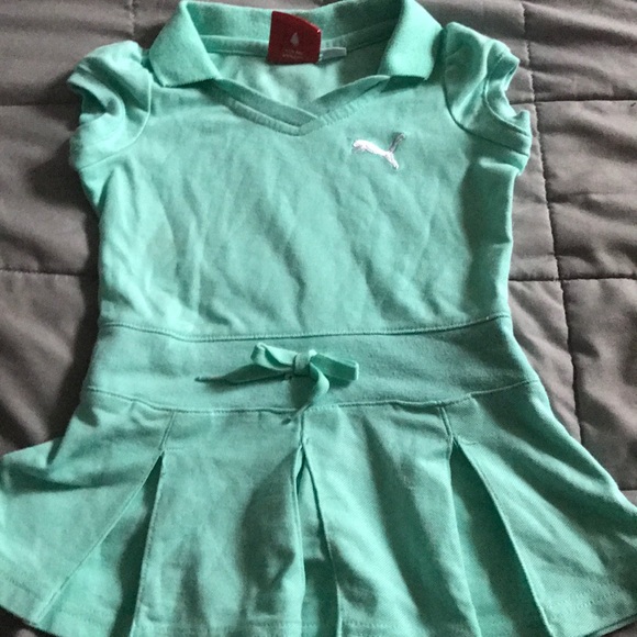 Puma | Dresses | Mint Green Puma Dress | Poshmark